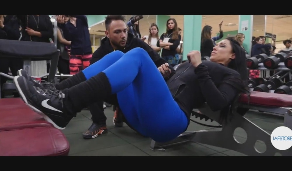 Seminario con Stephanie Mahoe IFBB PRO Bikini