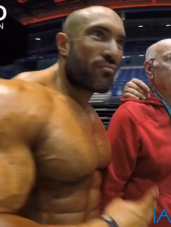 Backstage Olympia Amateur UK 2015 con Fabio Petruio IFBB Bodybuilding