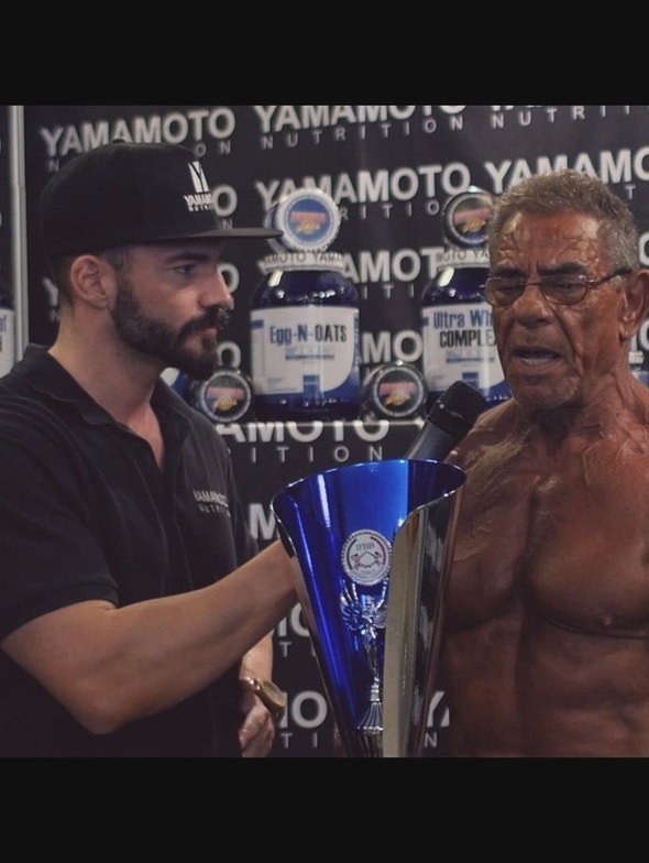 Intervista a Vincenzo Lotito Bodybuilder IFBB Cat. Over 70 anni