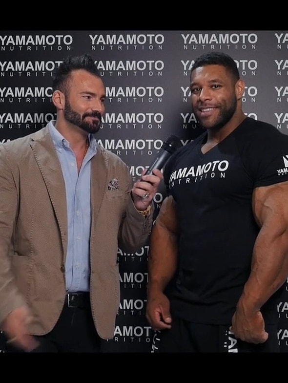 Intervista a Nathan de Asha IFBB PRO all'Arnold Classic Europe 2016