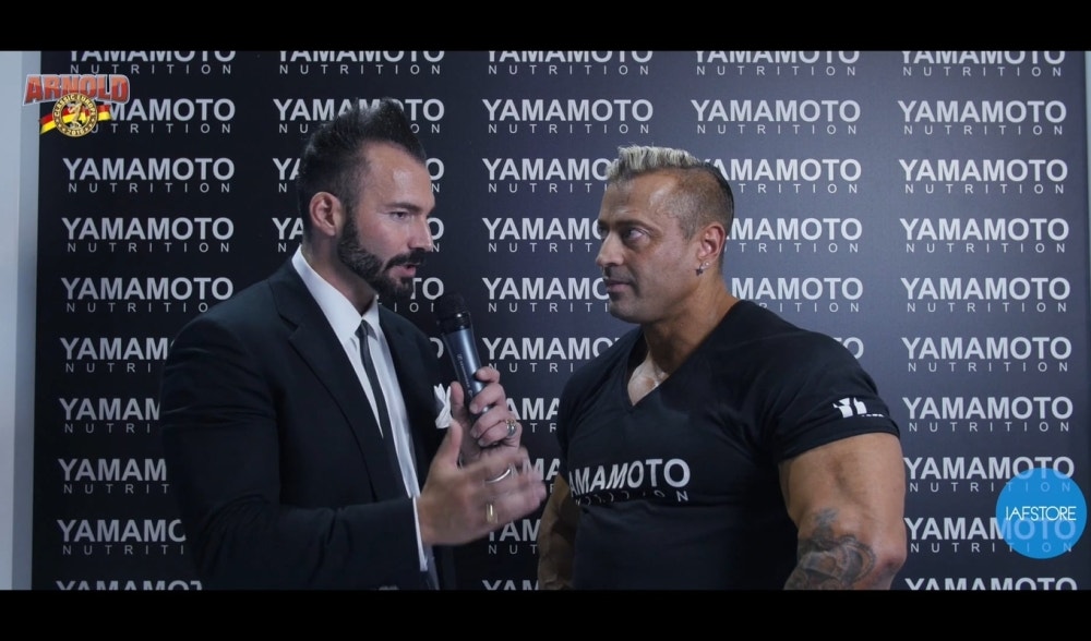 Intervista a Thomas Benagli IFBB PRO all'Arnold Classic Europe 2016