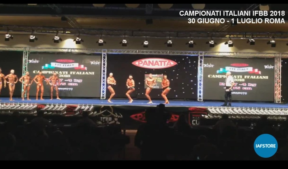 Campionati italiani IFBB 2018 - Roma - tutta la diretta streaming della gara