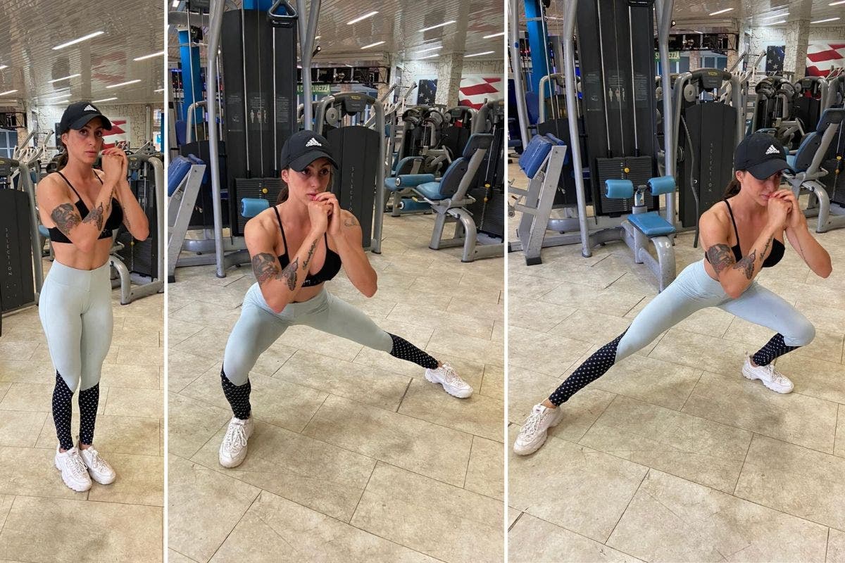 Side lunges